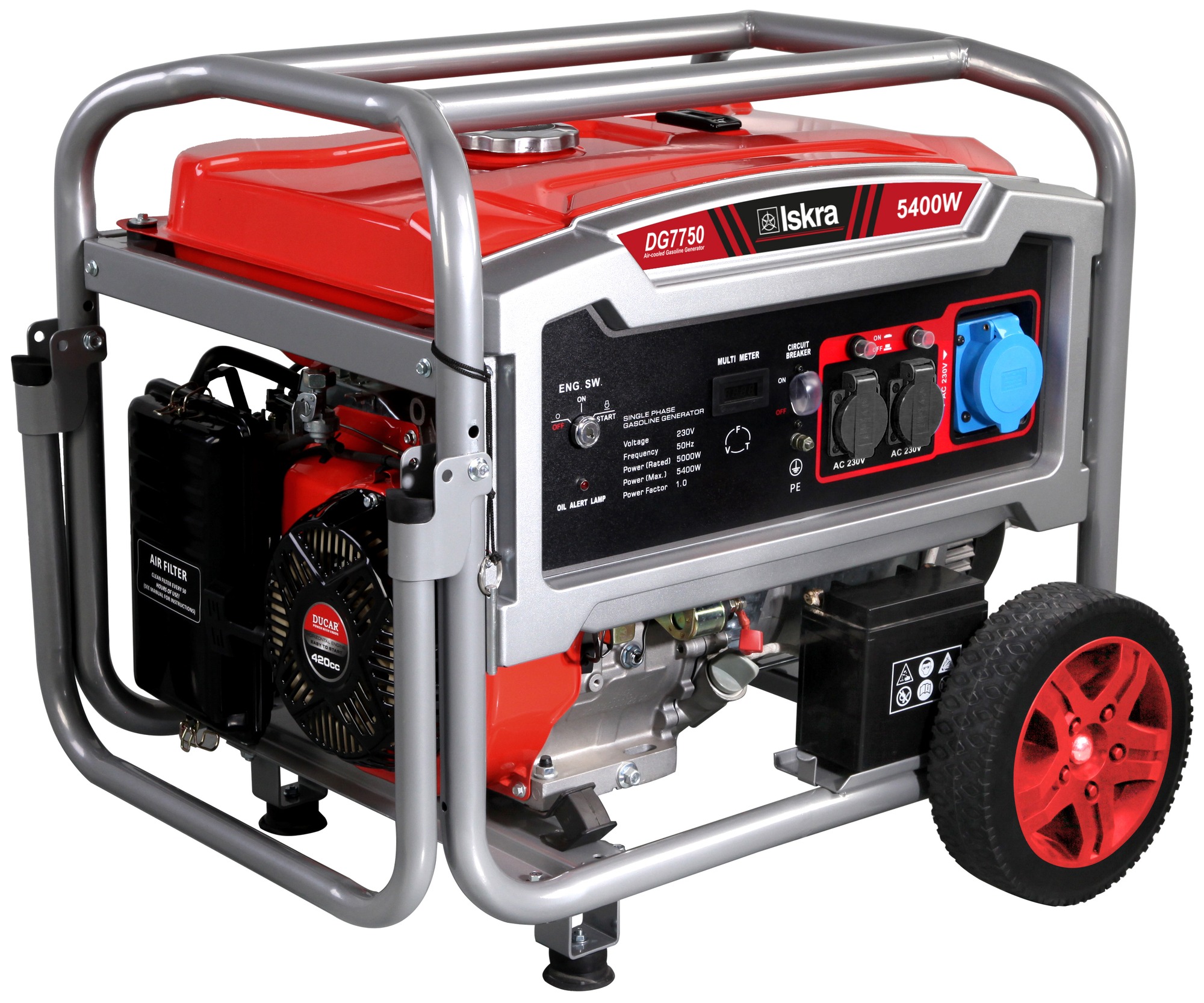 Bencinski agregat DG7750